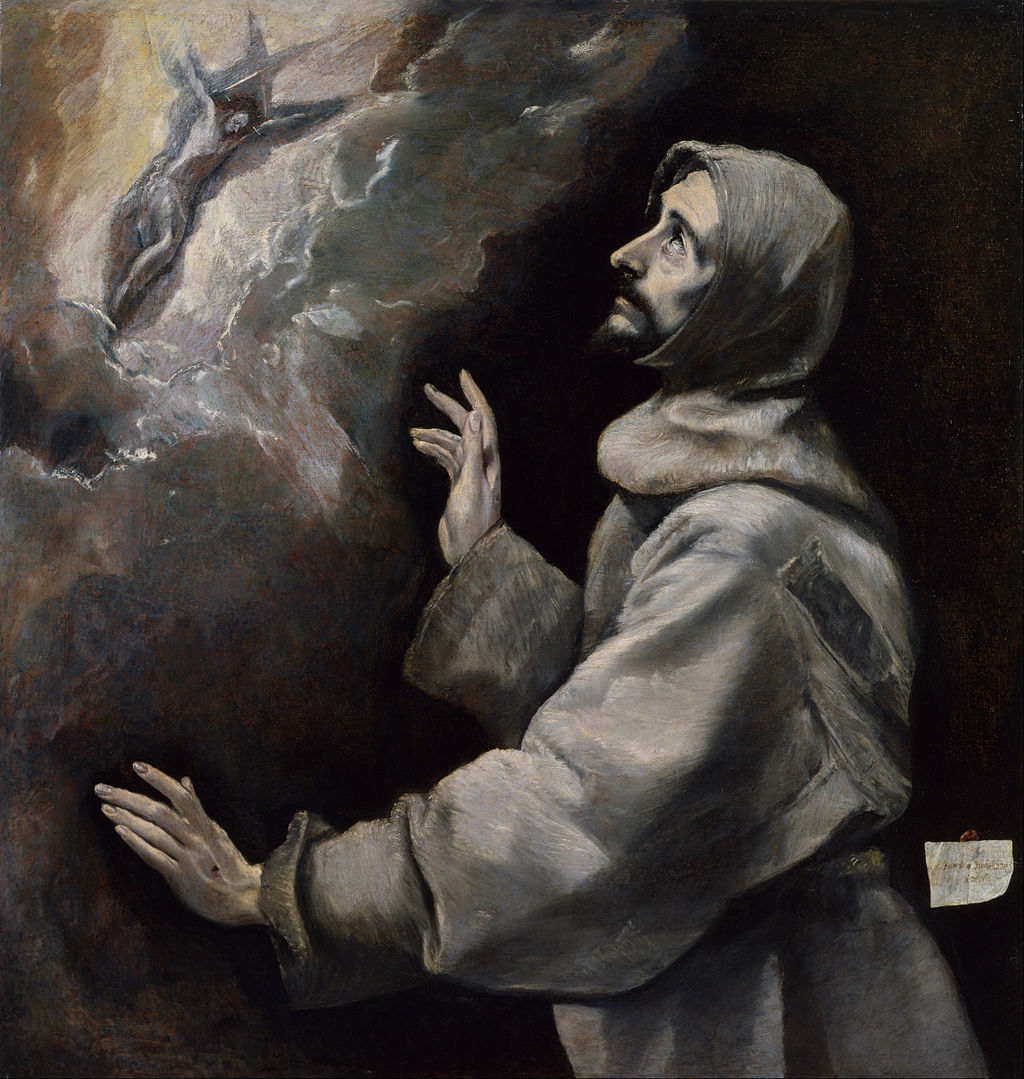 St. Francis receiving the Stigmata