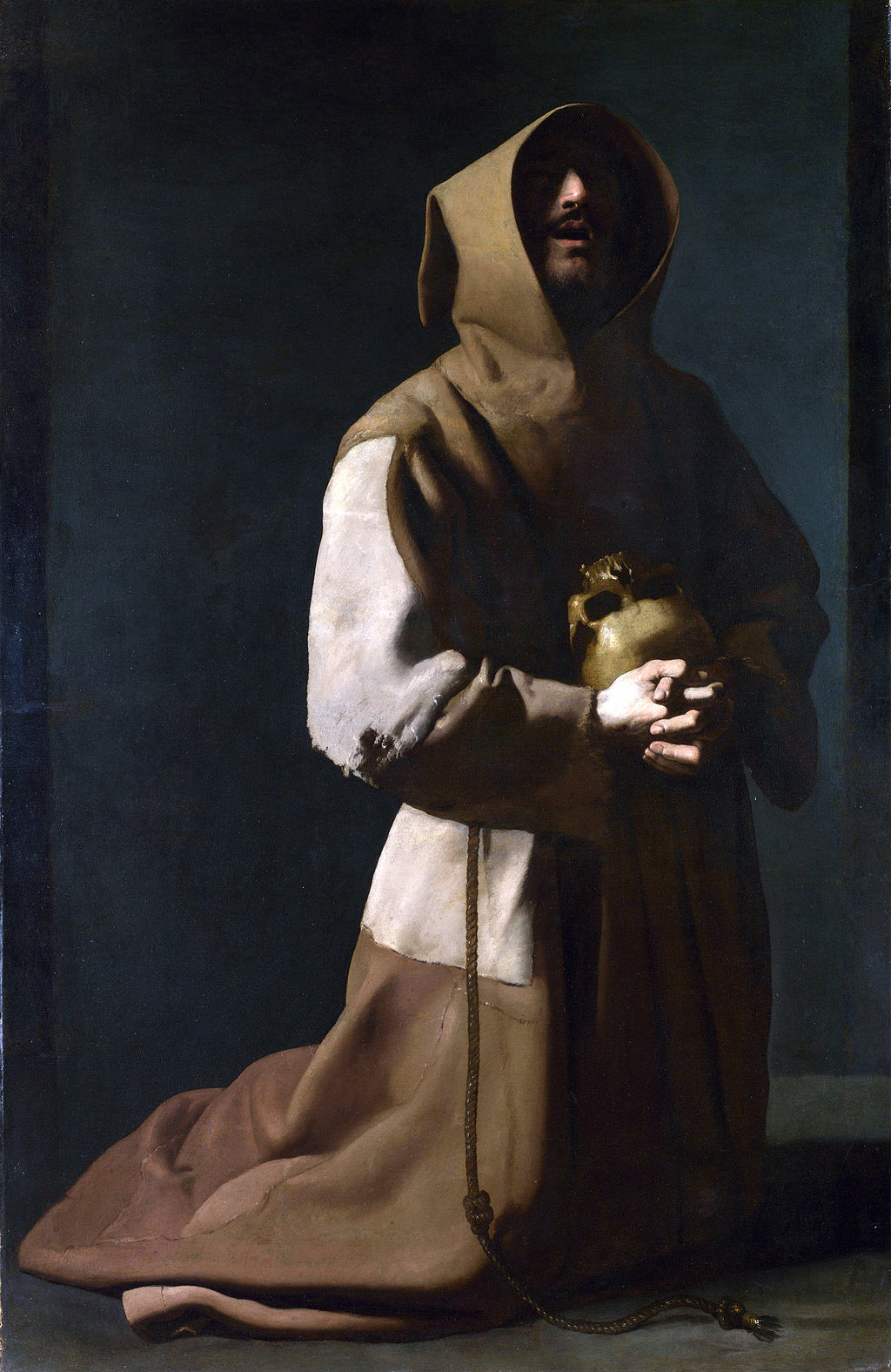 St. Francis in prayer