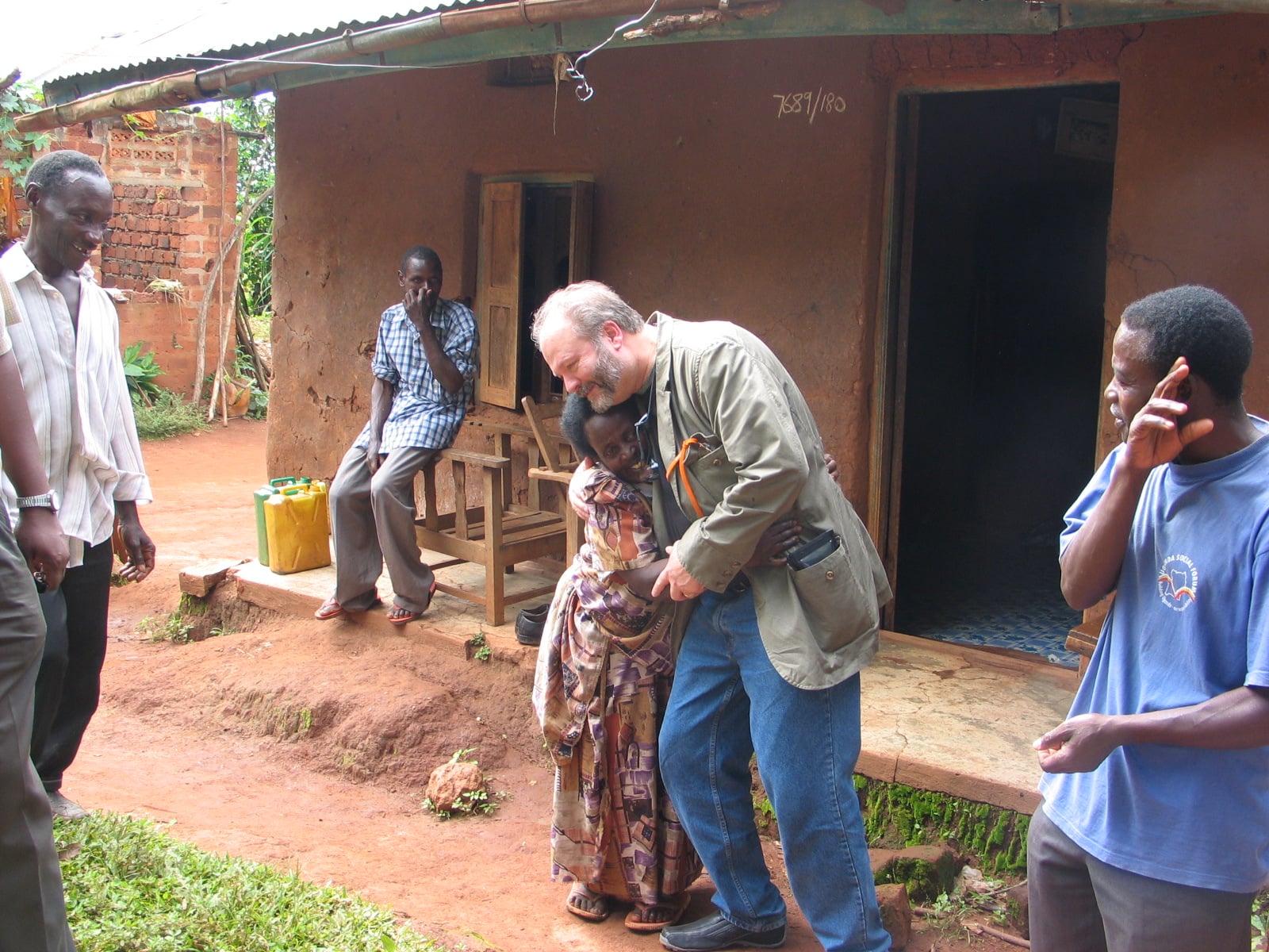 Chris in Uganda 2006
