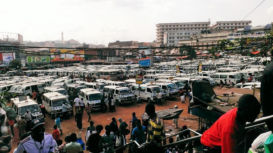 Navigating the taxi park is a nightmare. 