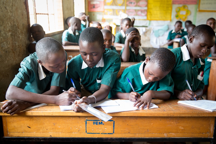 students in classroom