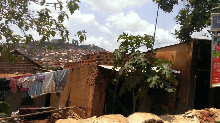 Typical housing on the way to Nkokonjeru.