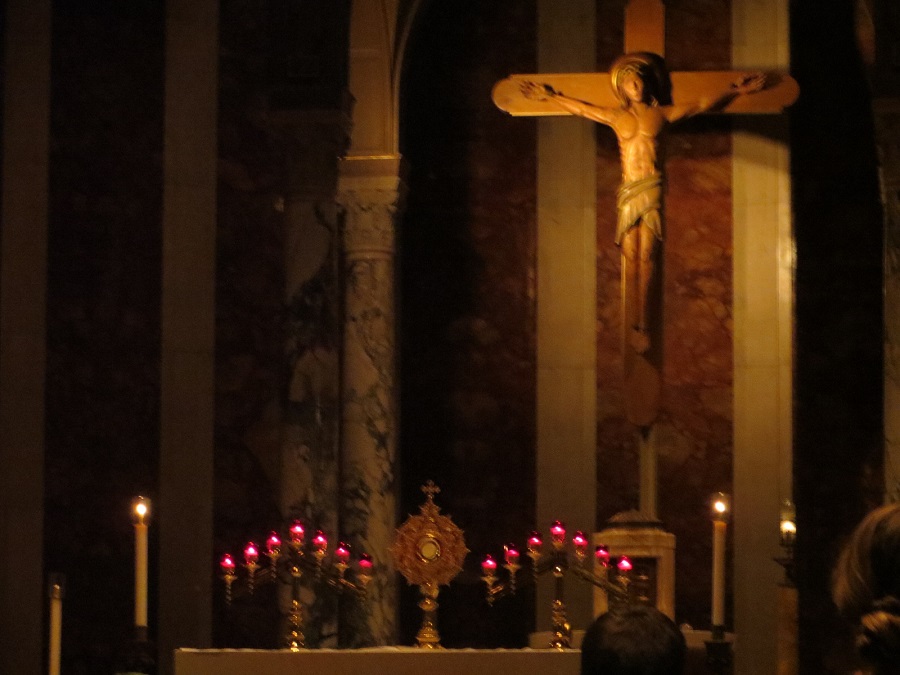 "...Gaze full of sorrow and compassion."