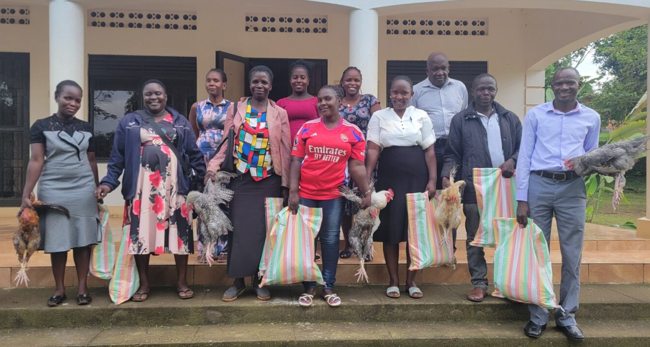 CARITAS Team in Uganda CARITAS Team in Uganda