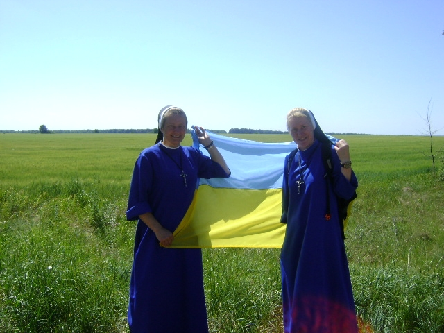 Sisters staying in Ukraine