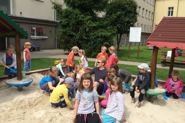 Buried in Sand on the First Day of My Internship in Poland